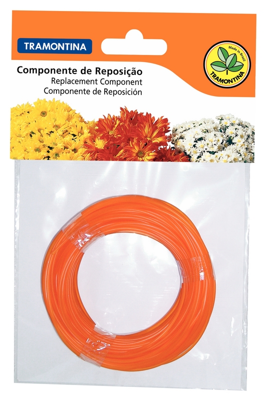 Fio De Nylon 24 Mm 12 M De Comprimento Para Roçadeira Re1000 Rc26K Tramontina