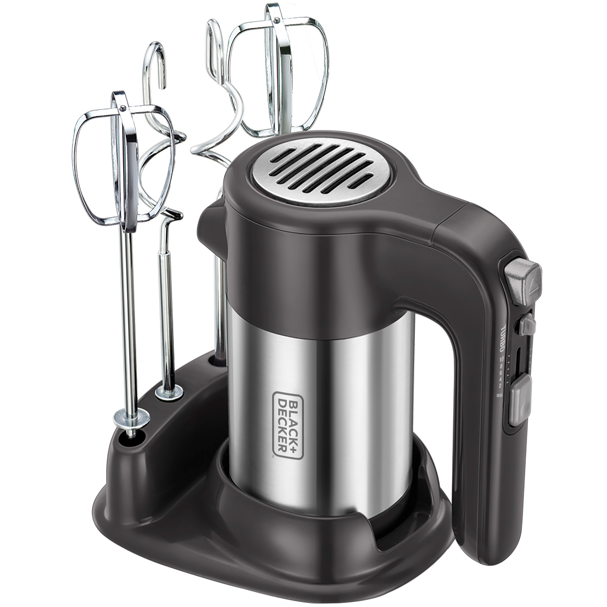 Batedeira Portátil 300W em Aço Inox Black & Decker  - 127 V