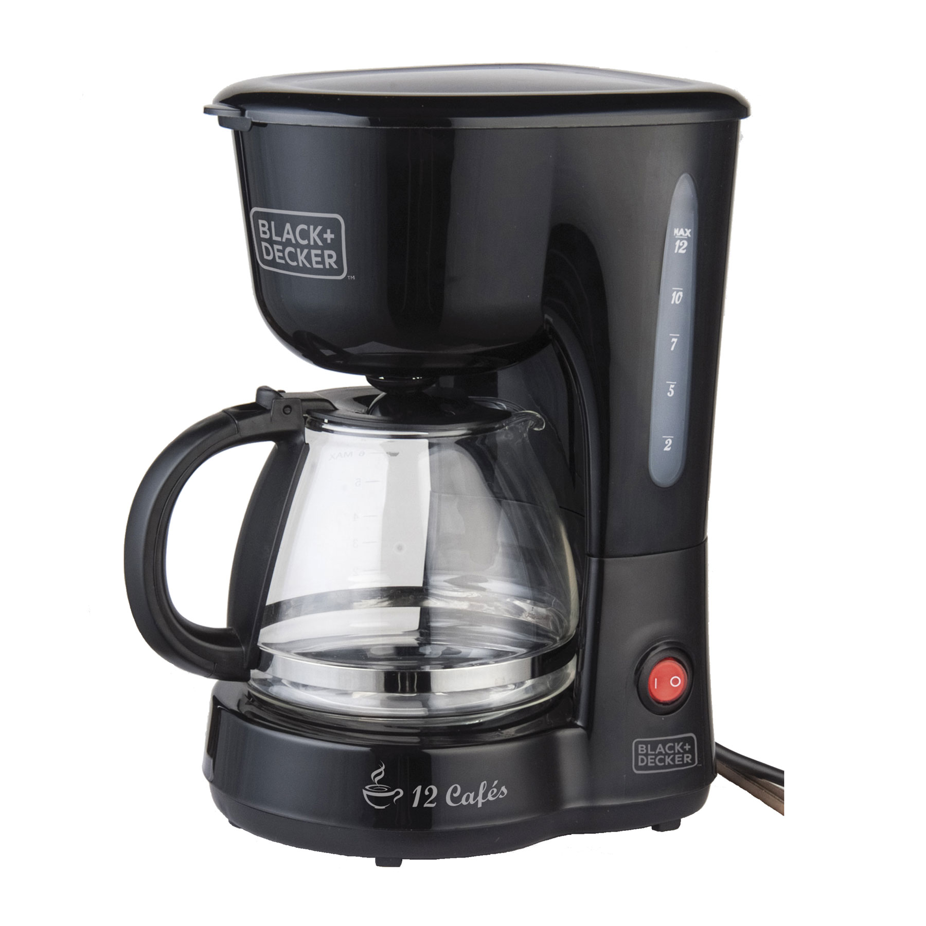 Cafeteira 12 Cafés Com Jarra De Vidro Black & Decker CM120 - 127 V