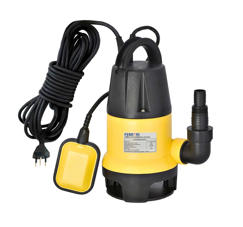 BOMBA SUBMERSÍVEL PARA ÁGUA TURVA XKS-401PW 370W - 127V