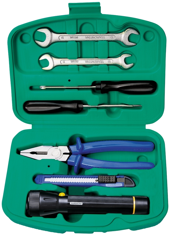 Kit de Ferramentas 7 Pçs Com Maleta 41181007 Tramontina