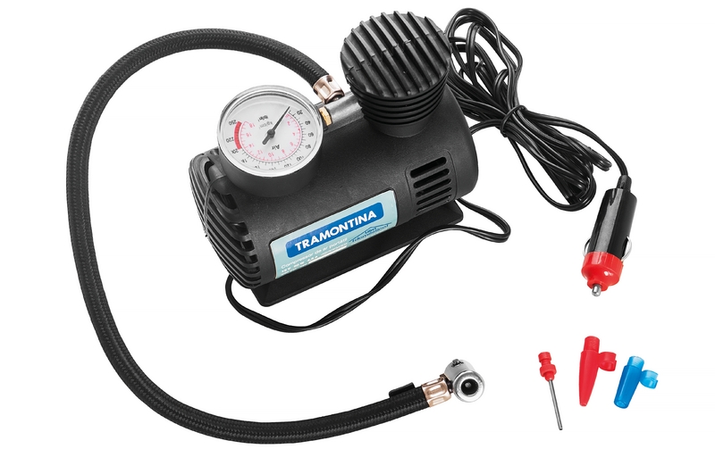 Compressor de Ar Portátil Tramontina para Carros 300 psi 50 W 12 V