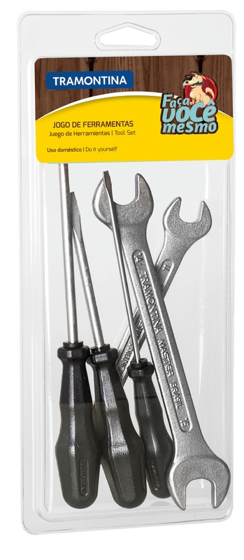 Kit de ferramentas 5 peças Tramontina 43408502
